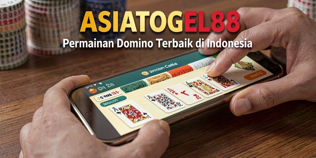 Tampilan gameplay seru di ASIATOGEL88 dengan aksi domino yang menegangkan.
