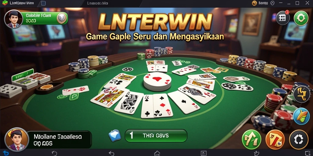 Gameplay LNTERWIN yang menarik dengan teman-teman.