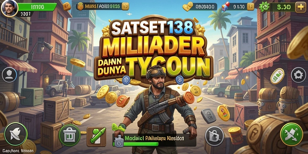 Tangkapan layar utama gameplay SATSET138 yang menarik dan interaktif.